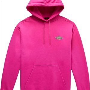 Balenciaga Bonjour Pink Hoodie size L